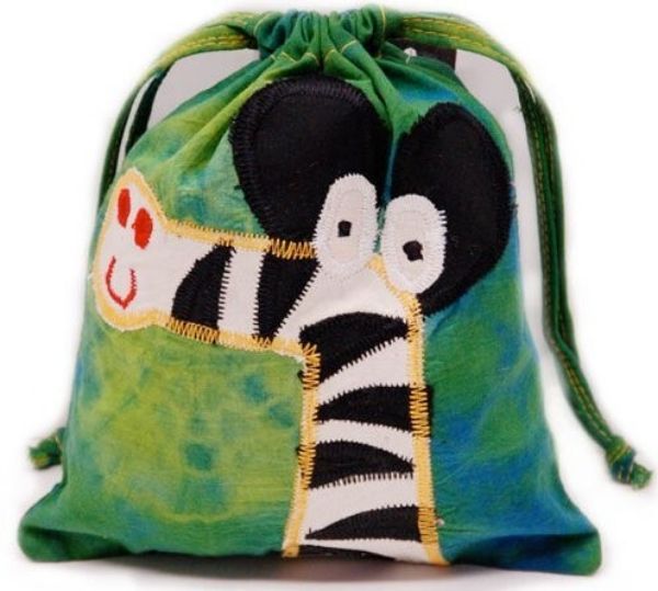 Picture of emma's drawstring gift pouch