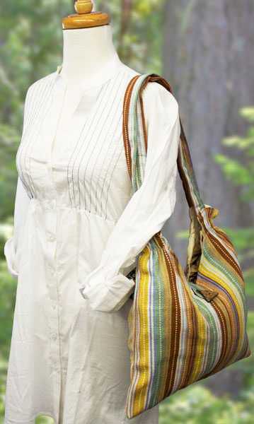 Picture of natural dye shoulder bag