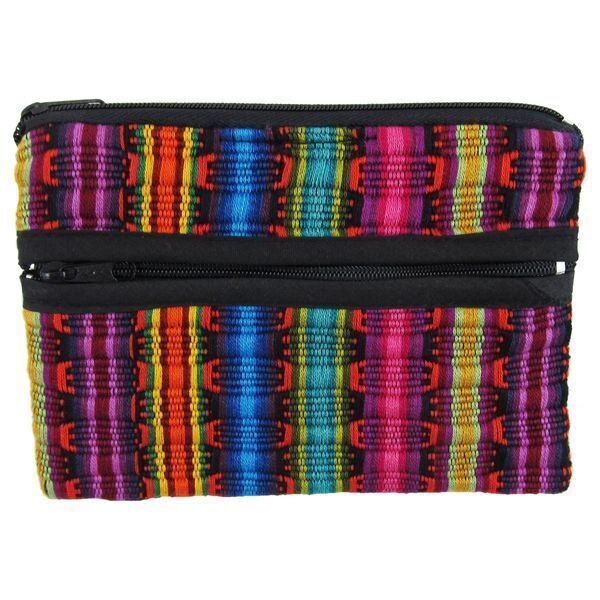 Picture of comalapa triple zip pouch - medium