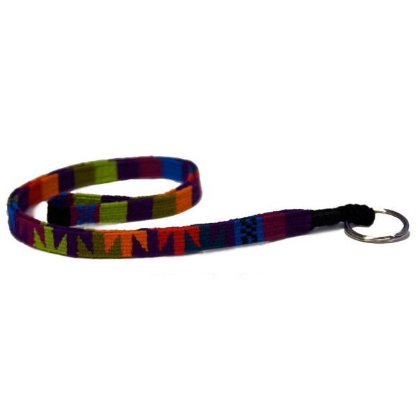 Picture of woven cotton lanyard