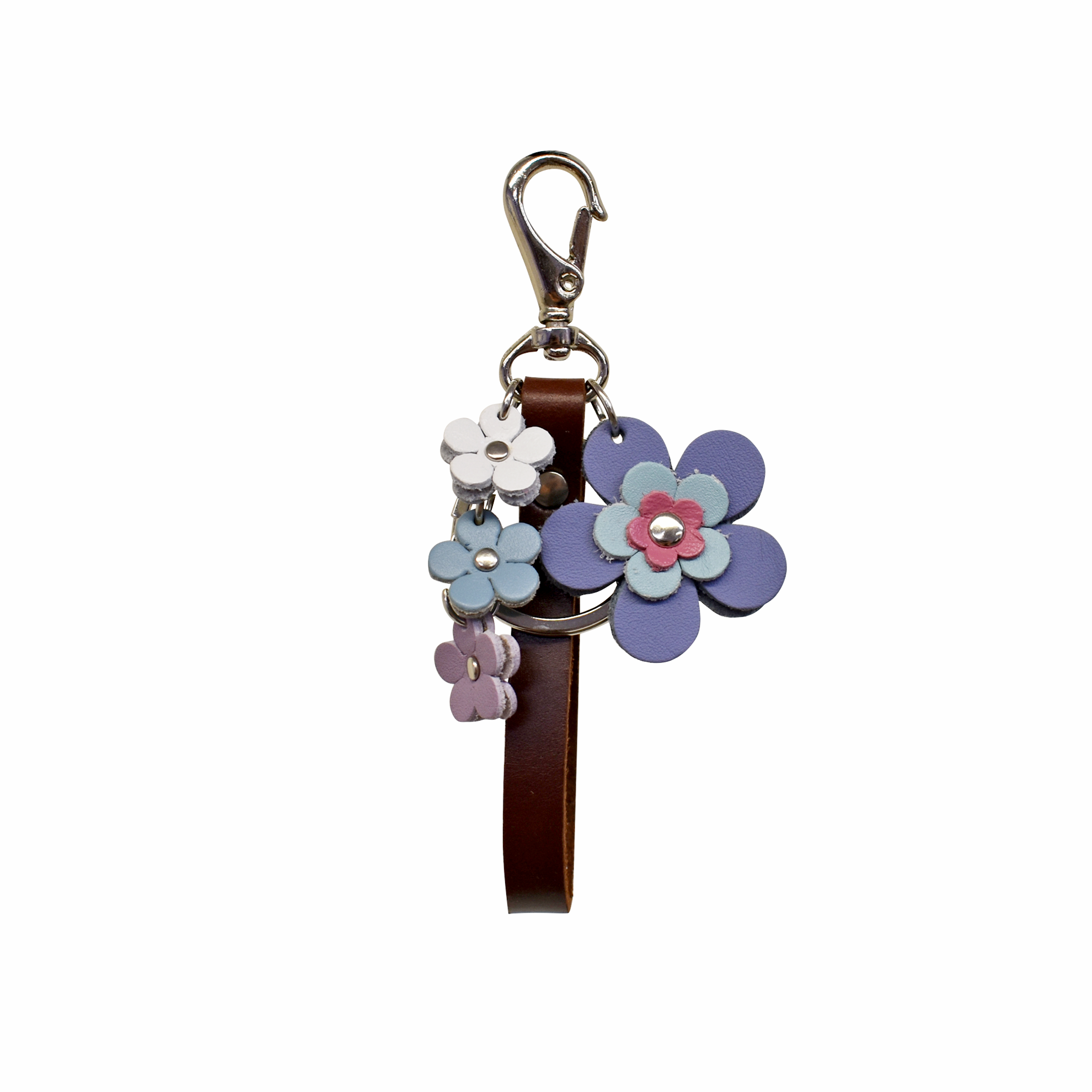 Coach, Accessories, Coach Flowers Mix Key Chain Fob Ring Floral