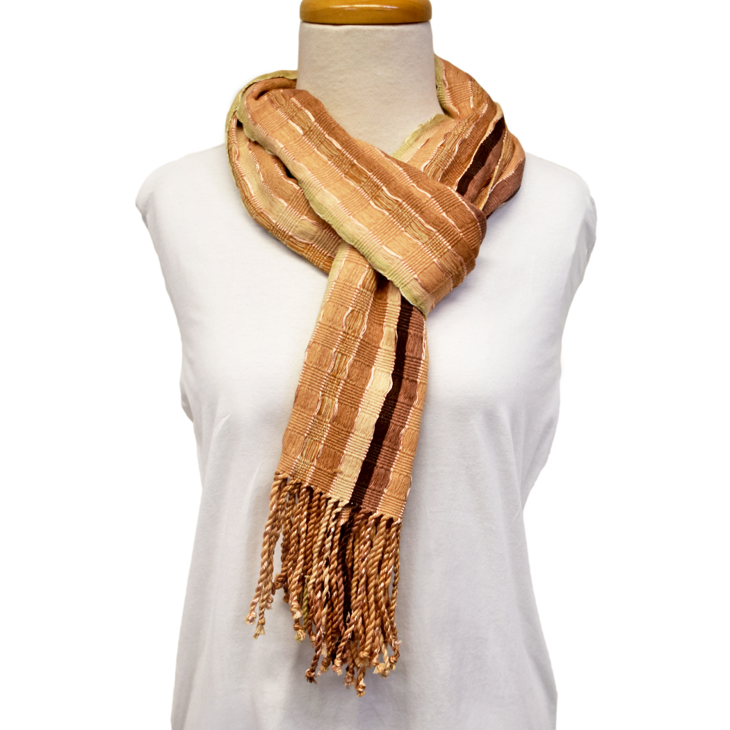 Picture of natural dye scarf