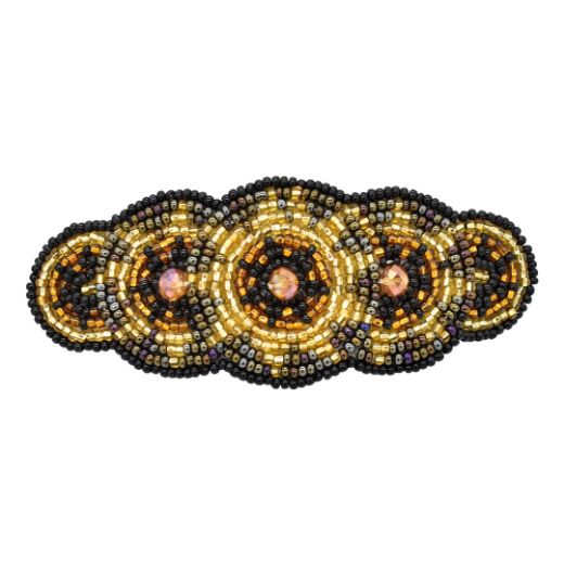 Picture of beaded star barrette
