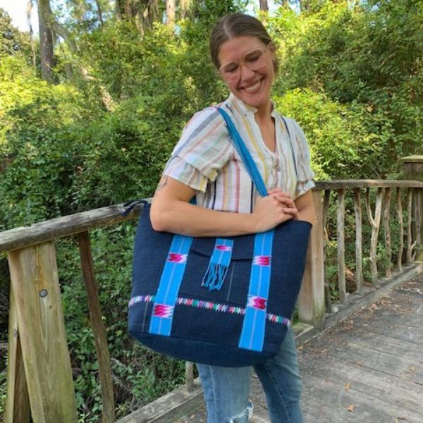 Picture of zig zag sasha tote bag