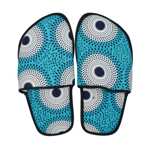 Picture of amari african print slippers
