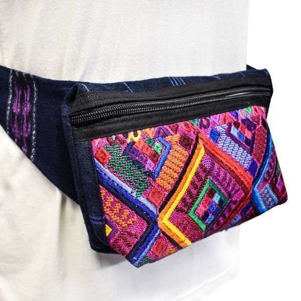 Picture of huipil fanny pack