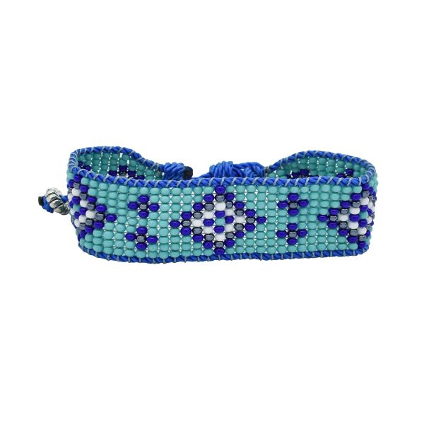 Picture of sugar cane beaded bracelet