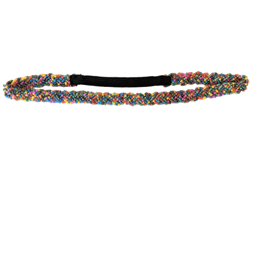 Picture of braided beaded headband