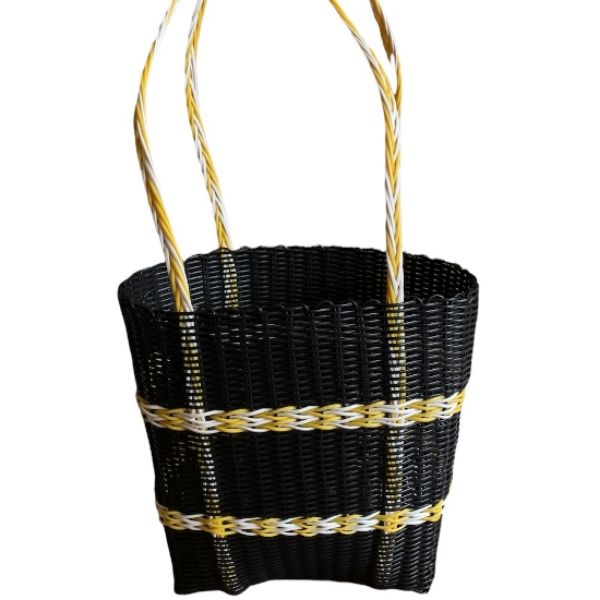 Picture of woven plastic garden basket