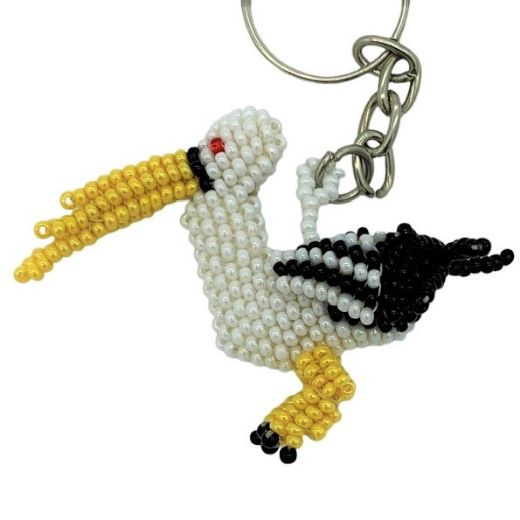 Picture of beaded keychain