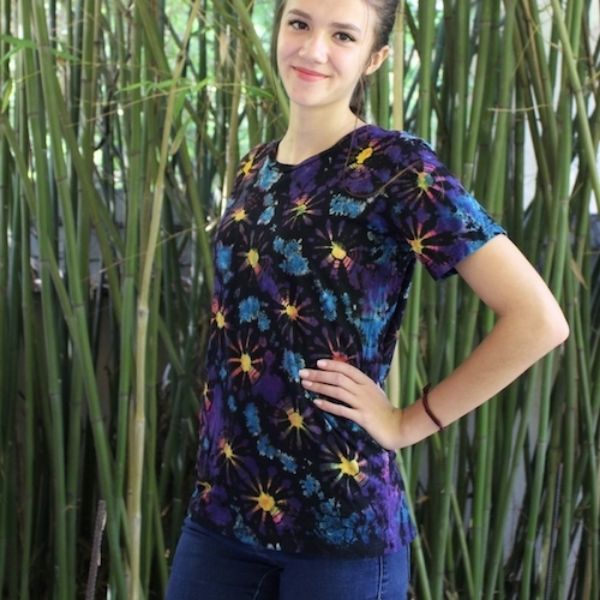 Fireworks Cotton Tie Dye T-Shirt