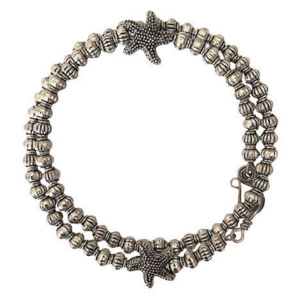 Starfish Double Wrap Bracelet