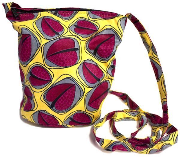 Picture of african print bucket bag