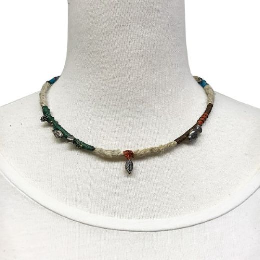 Picture of kaimana beaded corded necklace