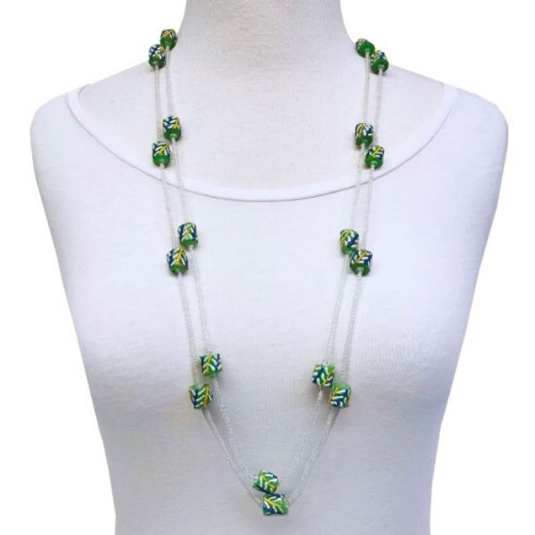 Picture of Mali Glass Bead Statement Necklace