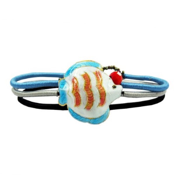 Picture of tropical fish wrap bracelet