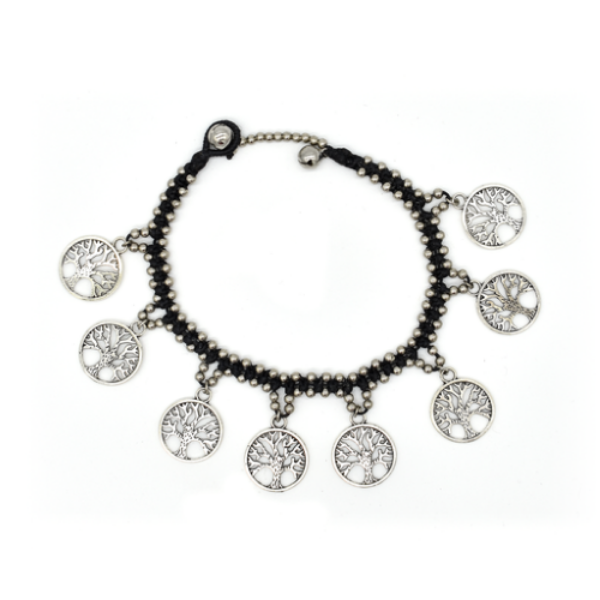 Picture of tree of life bell anklet