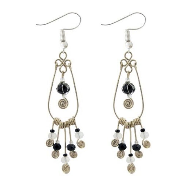 Picture of cadena spiral wire earrings