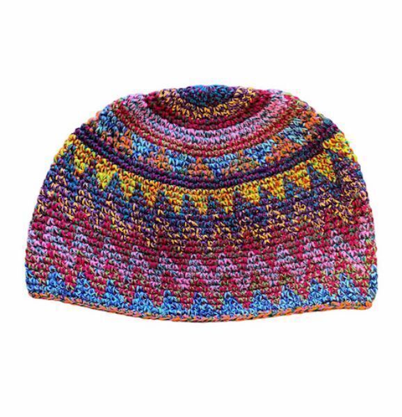 Picture of crocheted kufi hat