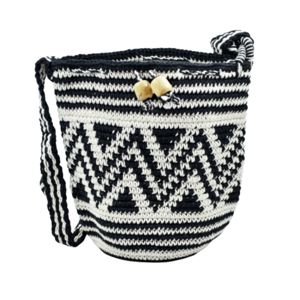 Picture of crocheted carryall bag - small