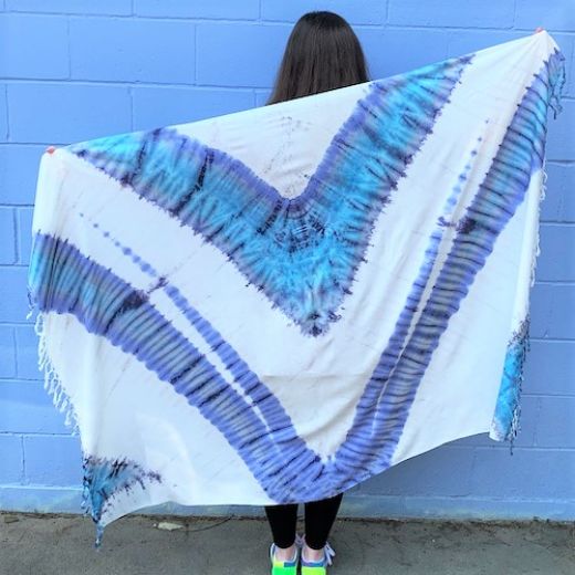 Picture of tie dye sarong