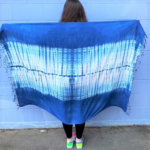 Picture of tie dye sarong