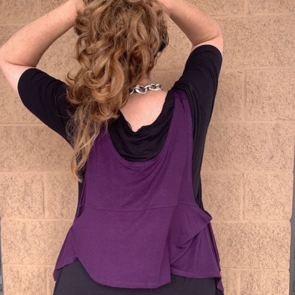 Angel Asymmetrical Tank Top