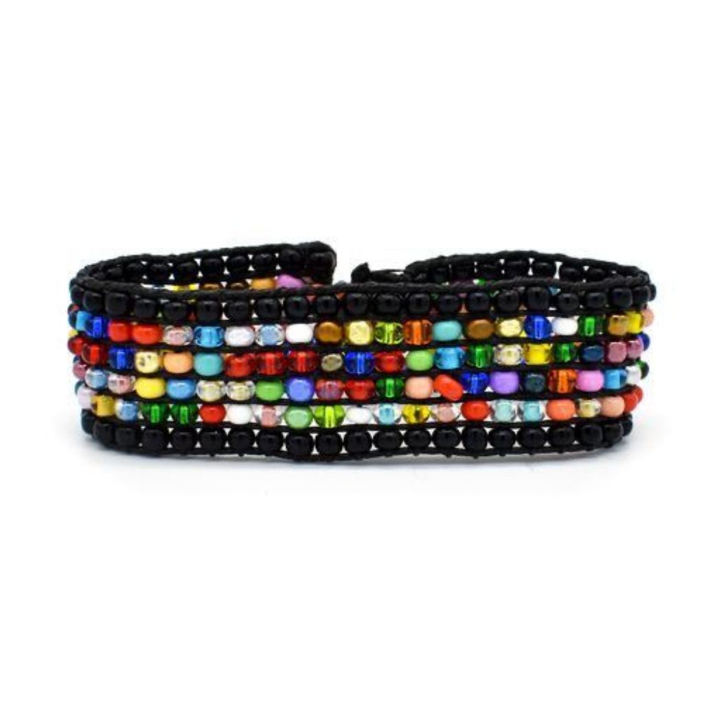 Picture of gumdrop beaded magnet bracelet