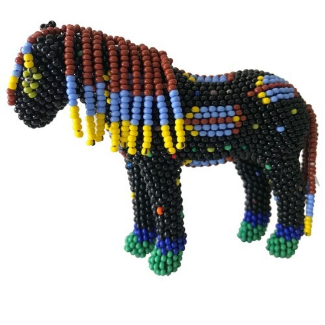 Picture of beaded horse