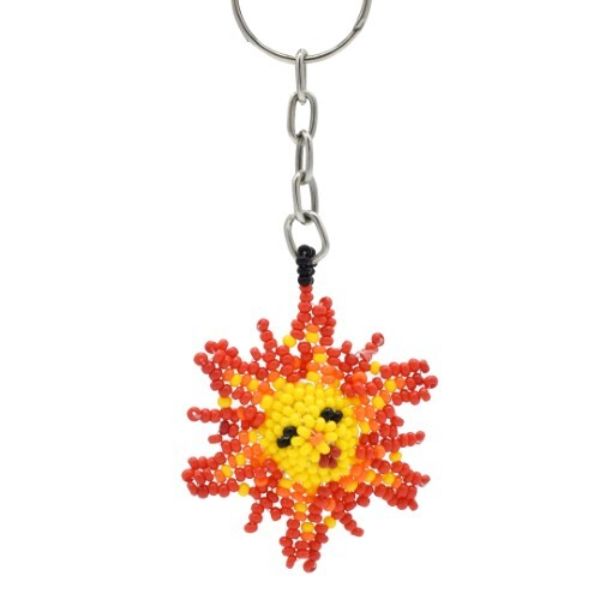 Mini Beaded Keychain