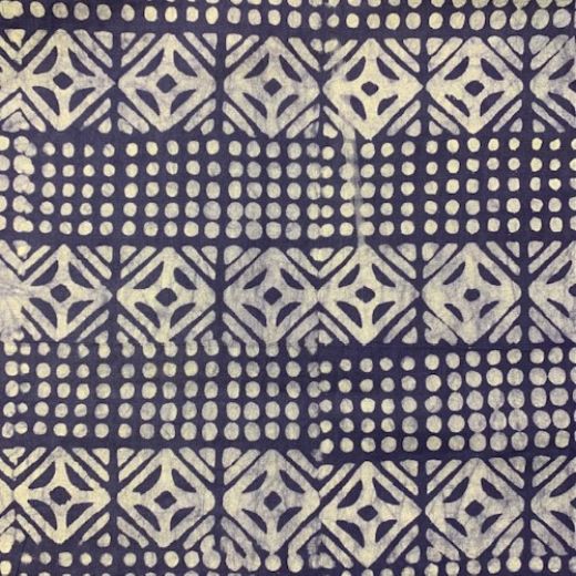 Picture of cotton batik ryan shirt - blue spectrum