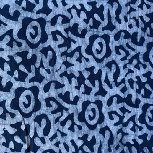 Picture of cotton batik ryan shirt - blue spectrum