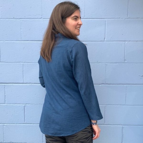 	Long Sleeve Coco Button Up Shirt