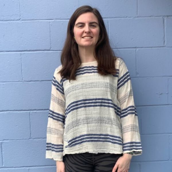 Picture of long sleeve striped oak top