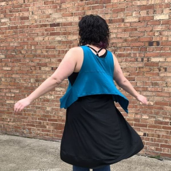 Angel Asymmetrical Tank Top