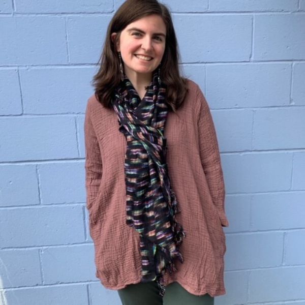 Picture of natural dye wrap kimono