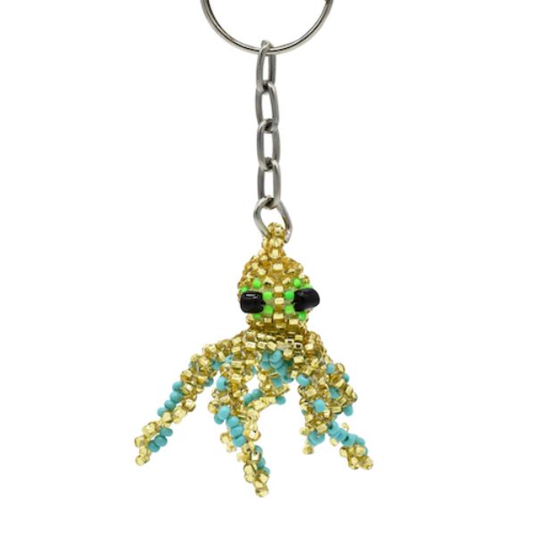 Mini Beaded Keychain