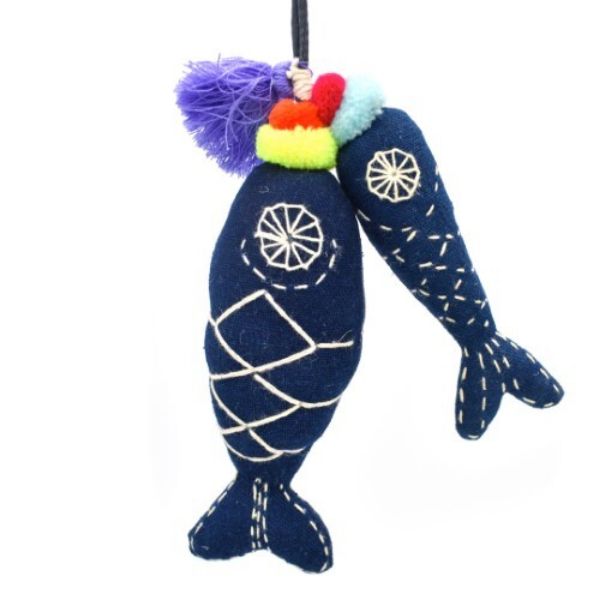 Picture of friendly fish cat toy