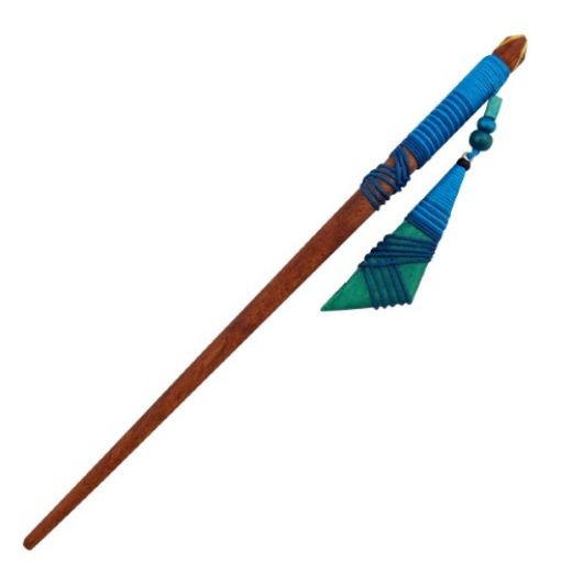 Picture of corded balsa wood hair stick