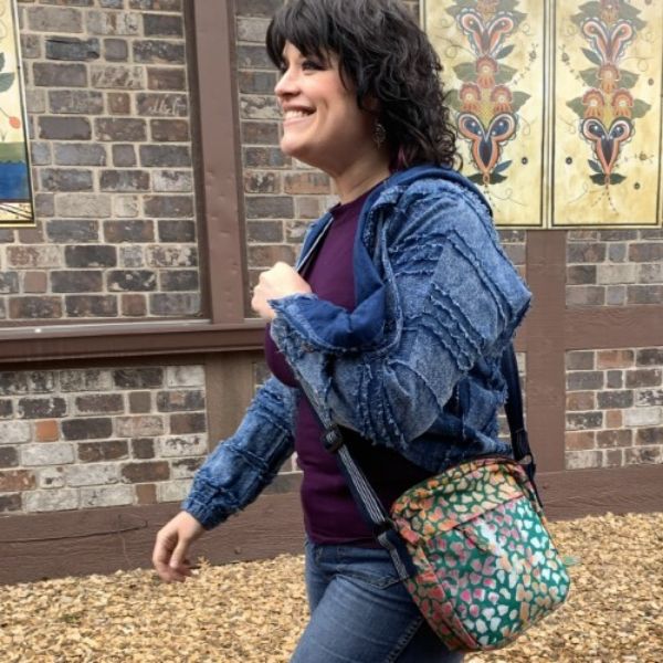 Picture of batik cotton satchel