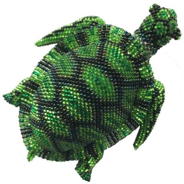 Beaded Smiling Turtle