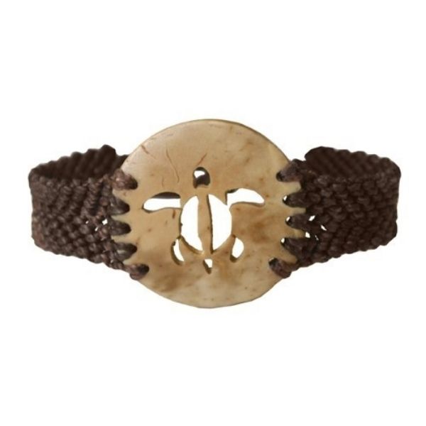 Picture of coco macrame bracelet - turtle