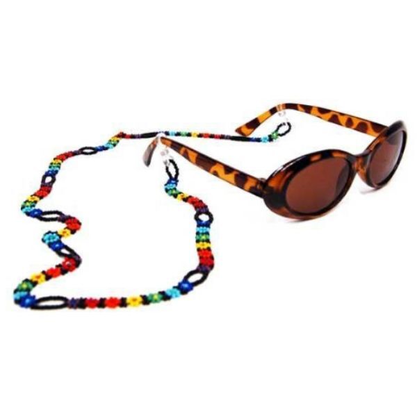 Picture of beaded eyeglass holder