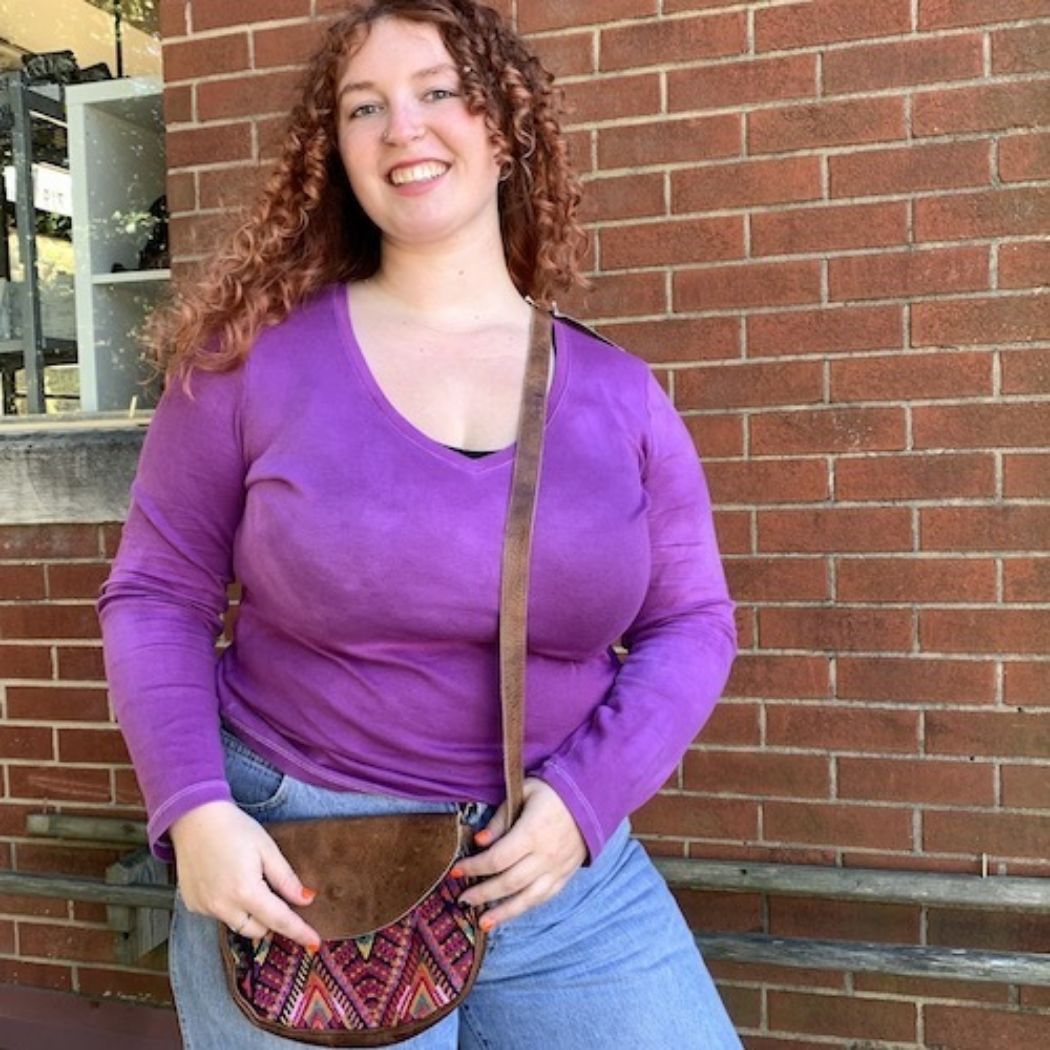 Picture of maddox leather crossbody bag