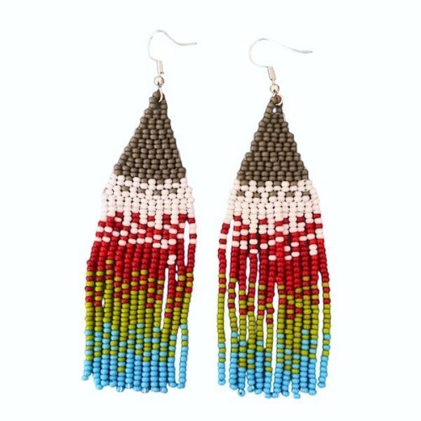 Picture of nomad beaded earrings