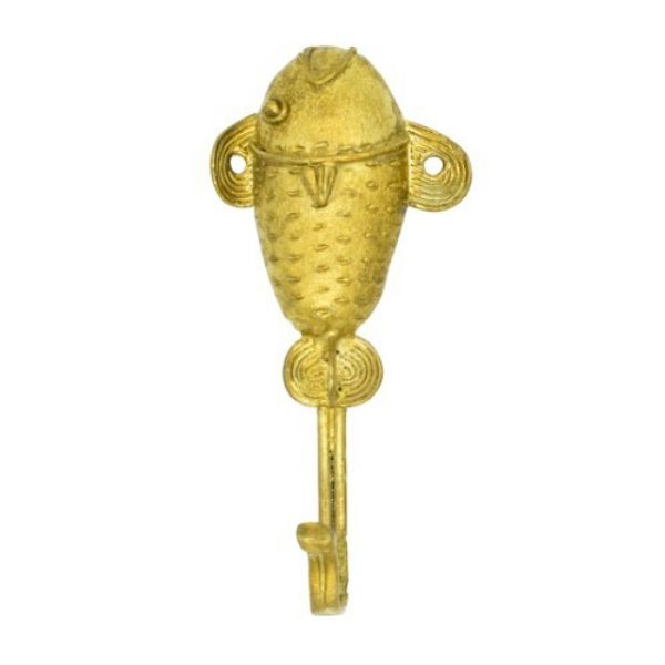 Picture of decorative brass hook - fish