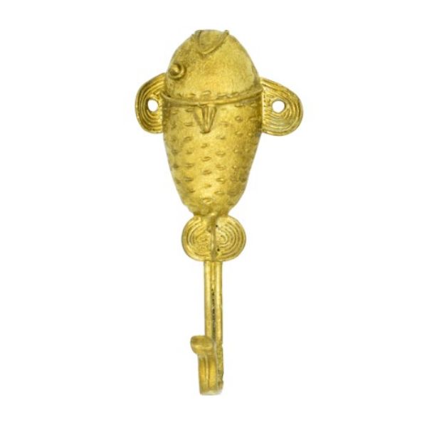 Picture of decorative brass hook