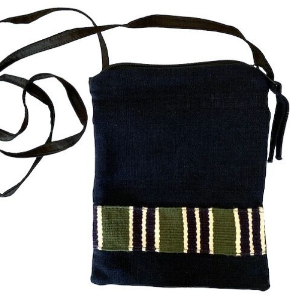 Picture of banded passport bag