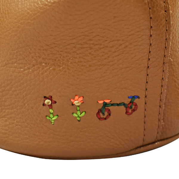 Picture of Bike Leather Crossbody Bag