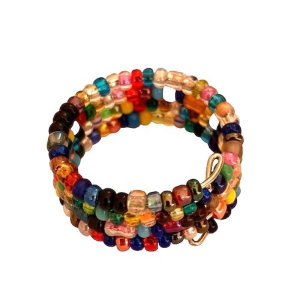 Picture of alambre beaded ring 